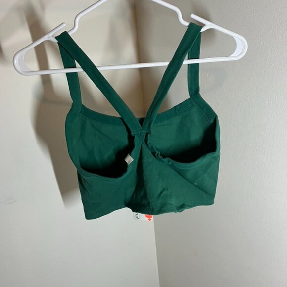 NWT Free People Movement All Clear Solid Cami in Heritage Green Size XL - Picture 5 of 8